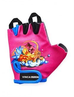 Детские велосипедные перчатки Vinca, PRINCESS - фото 8612