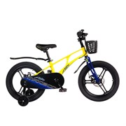 Велосипед детский Maxiscoo AIR Pro 18'' Желтый Матовый (2024)