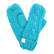ROXY	SHOOTING STAR MITTENS, TURQUOISE